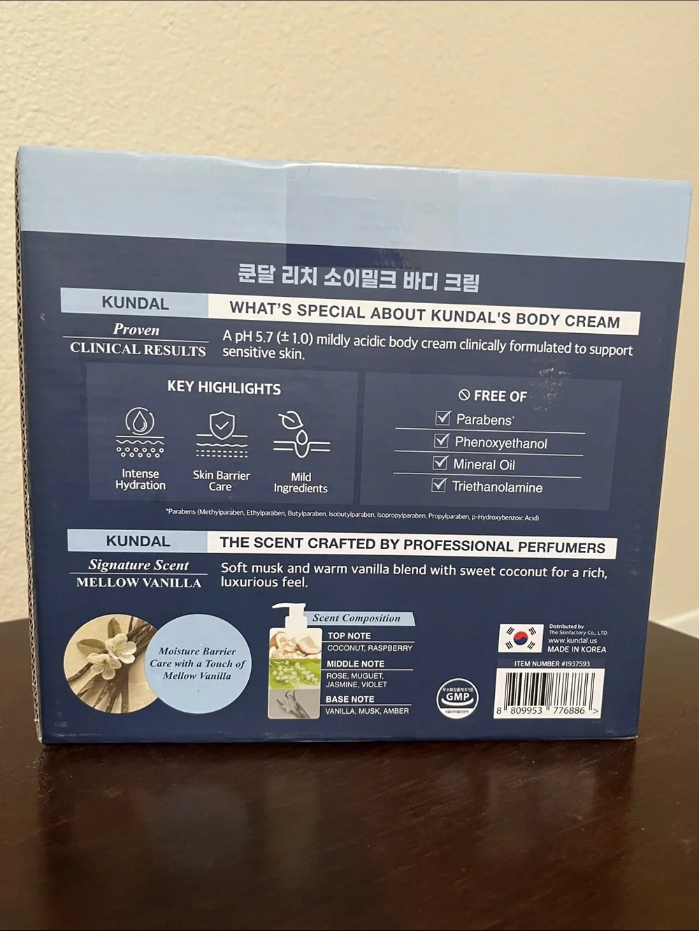 Kundal Rich Soymilk Body Cream - Cream Nourishing Body Moisturizer